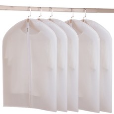 半透明防塵衣物套 60*90cm, 5個, 1件