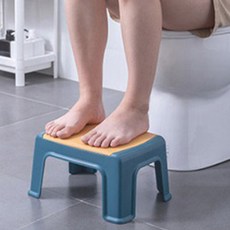 클린온 플라스틱 기본 미니 발받침대, 네이비