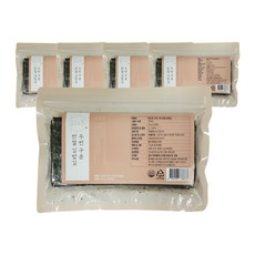 해우촌 두번 구운 반절 김밥김 50p, 50g, 5개