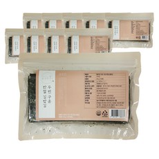 해우촌 두번 구운 반절 김밥김 50p, 50g, 10개