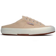 수페르가 COTTON SYN SHEARLING 슬리퍼형 뮬 2402