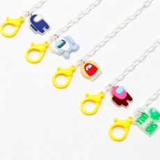 夜光造型口罩掛繩 5入組