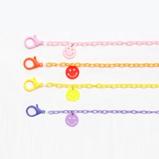 迷你鍊式微笑口罩錶帶 4 件套