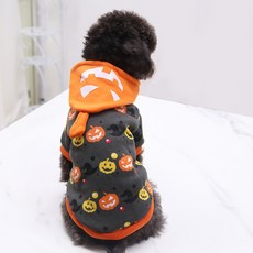 MarketA 寵物狗狗萬聖節角色扮演服, 南瓜頭