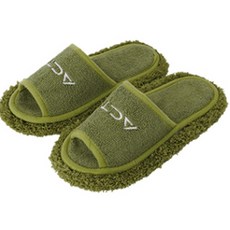 男女共款拖把拖鞋 AA589-1 L號 綠色, 1個