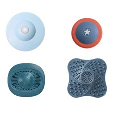 하수구 배수구 트랩 4종 세트 DO5 랜덤발송, 1세트