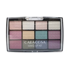 CARACOSA 12色眼影組, E-3, 3入