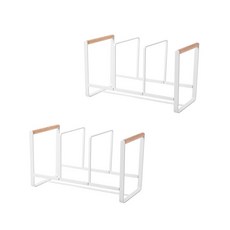 Belovi 3層盤架 2入, 白色, 2個