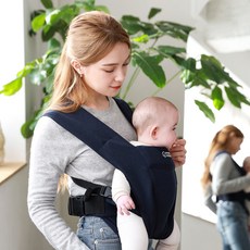 moms nature Abrazo嬰兒揹巾, Indigo Blue