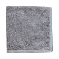 맘스네이처 유아용 대나무 밤부 무지 세안타올, 그레이, 1개