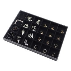 基本款飾品收納盒 Type2, 1個, 黑色