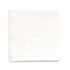 맘스네이처 유아용 대나무 밤부 무지 세안타올, 화이트, 1개