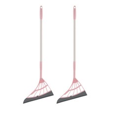 MEO 털 빠짐 없는 마술 빗자루 핑크, 2개