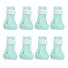 寵物矽膠洗澡鞋, 薄荷綠, 8個