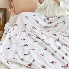 PRIELLE My winter貂絨超細纖維毯子 2件組