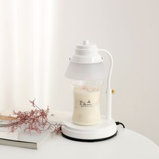 Candle Department Store 白色融燭燈+紅色香氛蠟燭 300ml, 白色（暖色）