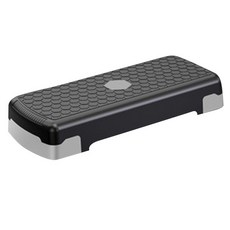 클린온 1단 와이드 플라스틱 발받침대, 그레이