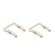 준다페스트 쓰레기통 집게 2p, 화이트, 1세트