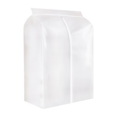 防塵半透明衣物外套套, 1個, 1件