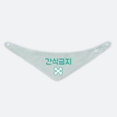 리토가토 반려동물 간식금지 스카프 M, 민트, 1개