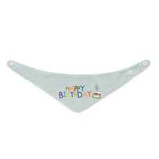 리토가토 반려동물 레터링 스카프 생일축하1 S, 민트, 1개