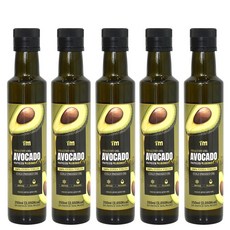 初榨酪梨油, 5個, 250毫升