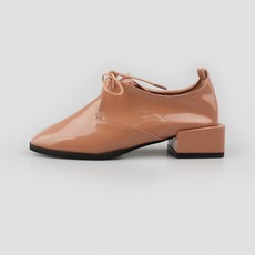 언니구두 여성용 에나멜 에지디오 스퀘어 로퍼 4cm