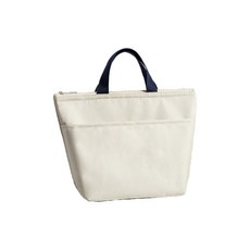 클래식 도시락 보냉가방, 베이지, 1개