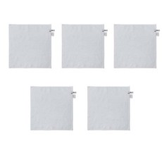 GANGBLY LIFE 掛繩毛巾, 白色, 5入