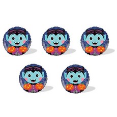 anagram 可愛吸血鬼銀箔氣球 45cm, 混色, 5個