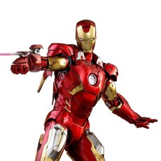 Hot Toys 1/6 鋼鐵人馬克7 Mark VII MMS500D27, 1個