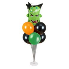 WOW PARTY KOREA 萬聖節科學怪人氣球支架套組, 混合顏色, 2套