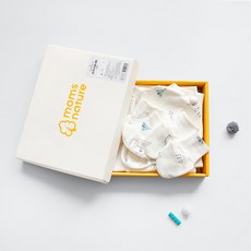 moms nature 嬰兒服飾彌月禮盒5件組