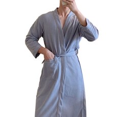스타 라인 포인트 샤워 가운 2XL, 그레이, 1개