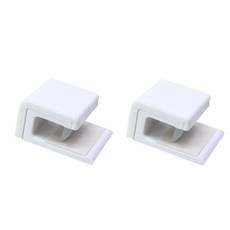 神奇軟管牙膏架 純淨白, 2個, 白色