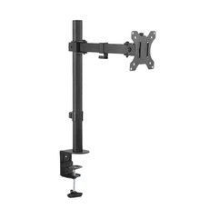 엘디엘마운트 2단 관절형 싱글 모니터암 APL-C011, 블랙, 1개