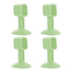 문고리 도어스토퍼 녹색 스몰 14, 4개
