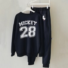 PINKSISLY 女款米奇後口袋運動套裝