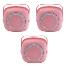 Baiduru 寵物狗沐浴刷, 粉紅色, 1個, 3入