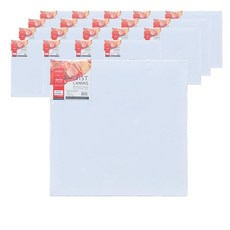 CERGIO 藝術家帆布棉布方形 20p, 棉布