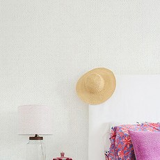 Home&Deco 單人也能輕鬆黏貼的自助用重點背膠壁紙, 49553-04 羊毛白色系