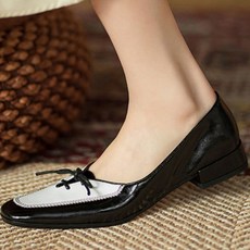 도도팩토리 여성용 멜레오 리본 메리제인 로퍼