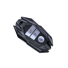 CRONIC401 Chronicle KIA A型 金屬鑰匙殼, 灰色, 單一商品