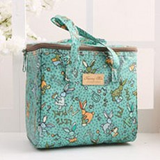 The Best帆布圖案便當袋 2, 1個