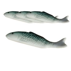 ParaD 魚形筷架, 青綠色, 4個