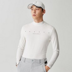 헤지스골프 남성용 소프트터치 기모 하이넥 이너 HUTS1D711