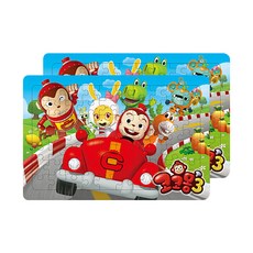 Ainuri 可可몽3 IQ天才板拼圖 IN6334, 2個, 70件