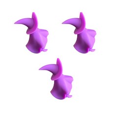 Lummiru 角色勺子支架 8.5 x 4.8 x 4.5cm, 淺紫色, 3個