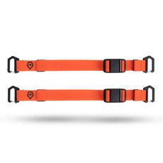 WANDRD 원더 프리미엄 액세서리 스트랩 Arches Red, 2개