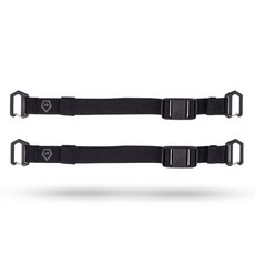 WANDRD 원더 프리미엄 액세서리 스트랩 Black, 2개